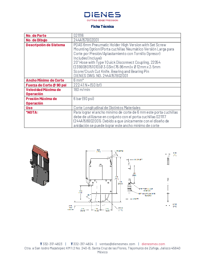 Ficha Tecnica 021116 244 A157 B02001