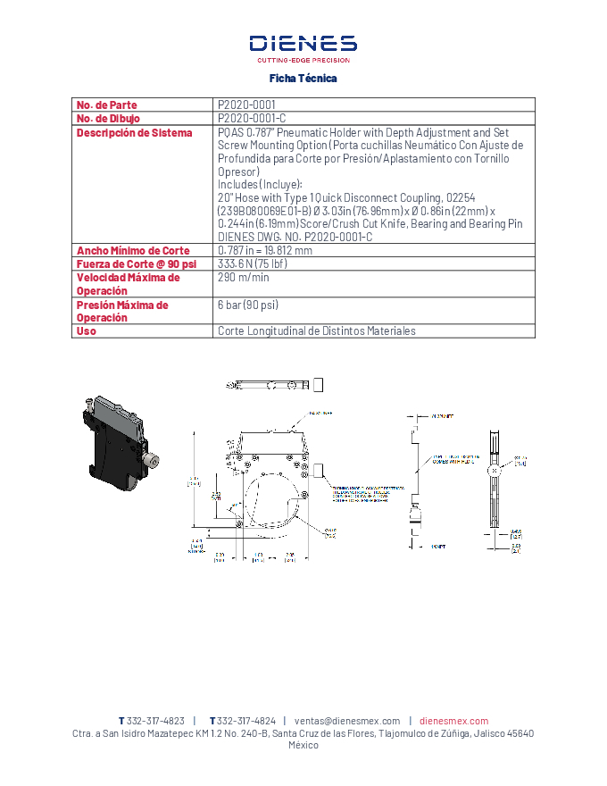 Ficha Tecnica P2020 0001